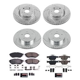 PWR-K7028, PowerStop Z23 Evolution Sport Brake Upgrade Kits for 2015-2019 LEGACY, OUTBACK, 2016-2021 WRX - K7028 in UAE, Dubai. Condition - new. Price 2,010 AED. Photo, seller contacts | AUTO.AE