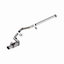 140912, BORLA 140912 Exhaust System Cat-Back 3", ATAK (4.50" Brushed Stainless Steel Tip) for SUBARU BRZ 2022- / TOYOTA GR86 2.4L 2022-2025 in UAE, Dubai. Condition - new. Price 4,610 AED. Photo, seller contacts | AUTO.AE