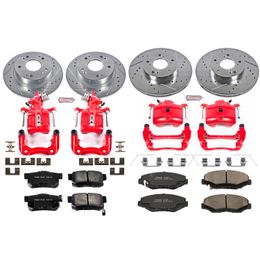 PWR-KC1047, PowerStop Z23 Evolution Sport Brake Upgrade Kits with Calipers for 2003-2007 ACCORD - KC1047 في الإمارات, دبي. Condition - new. Price 3,600 AED. Photo, seller contacts | AUTO.AE