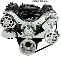 AAY-FDS-318-304, All American Billet Serpentine Kits FDS-318-304 in UAE, Dubai. Condition - new. Price 9,440 AED. Photo, seller contacts | AUTO.AE