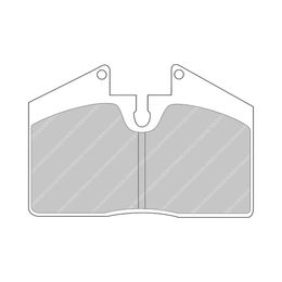 FCP451W, FERODO FCP451W Rear Brake Pads DS1.11 for PORSCHE 911 Carrera / Turbo GT2 4 (993) / FERRARI 456 / F355 في الإمارات, دبي. Condition - new. Price 1,570 AED. Photo, seller contacts | AUTO.AE