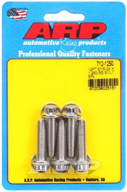 712-1250, ARP 712-1250 SAE Bolt Kit 5/16-24 x 1.250 12pt SS bolts в ОАЭ, Дубай. Состояние - новое. Цена 210 AED. Фото, контакты продавца | AUTO.AE