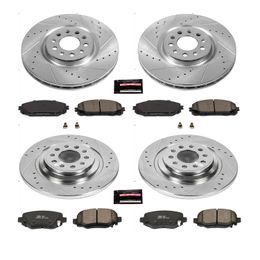 PWR-K7415, PowerStop Z23 Evolution Sport Brake Upgrade Kits for 2016-2023 CHEROKEE - K7415 في الإمارات, دبي. Condition - new. Price 1,860 AED. Photo, seller contacts | AUTO.AE