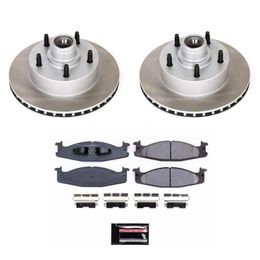 PWR-SC1831, PowerStop Z17 Evolution Plus Semi-Coated Rotor Brake Kits for 1994-2001 E-150 ECONOLINE, 1994-1996 F-150 - SC1831 in UAE, Dubai. Condition - new. Price 1,240 AED. Photo, seller contacts | AUTO.AE