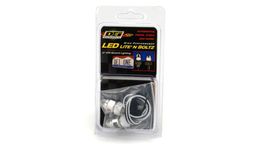 30311, DEI 030311 LED Lite'N Boltz LED Lite'N Boltz License Plate Lighting Acorn Head 2-pc Polished في الإمارات, دبي. Condition - new. Price ⁦190 AED⁩. Photo, seller contacts | AUTO.AE