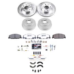 PWR-K15508DK-26, PowerStop Z26 Street Warrior Disc and Drum Brake Upgrade Kits for 2000 CIVIC - K15508DK-26 في الإمارات, دبي. Condition - new. Price 1,660 AED. Photo, seller contacts | AUTO.AE
