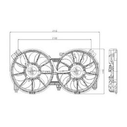 BDY-NI3115134, Body Parts Replacement Electric Cooling Fans for 2007-2015 ALTIMA - NI3115134 في الإمارات, دبي. Condition - new. Price 560 AED. Photo, seller contacts | AUTO.AE