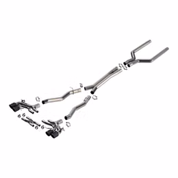 140988CFBA, BORLA 140988CFBA Cat-Back Exhaust 3.50", 3.00", 2.00", ATAK (4.5" Carbon Fiber Black Anodized Tips) for BMW M8 (F93) в ОАЭ, Дубай. Состояние - новое. Цена 18 100 AED. Фото, контакты продавца | AUTO.AE