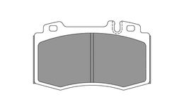 FCP1661H, FERODO FCP1661H Front Brake Pads DS2500 for MERCEDES-BENZ SLK 55 AMG (R171) / CL55 AMG (C215) في الإمارات, دبي. Condition - new. Price 1,300 AED. Photo, seller contacts | AUTO.AE