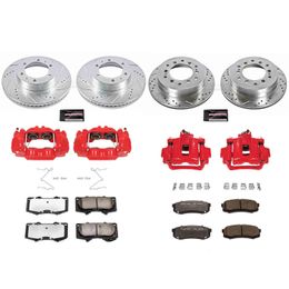 PWR-KC138-36, PowerStop Z36 Truck and Tow Brake Upgrade Kits with Calipers for 2003-2009 4RUNNER, 2007-2009 FJ CRUISER - KC138-36 в ОАЭ, Дубай. Состояние - новое. Цена 4 400 AED. Фото, контакты продавца | AUTO.AE
