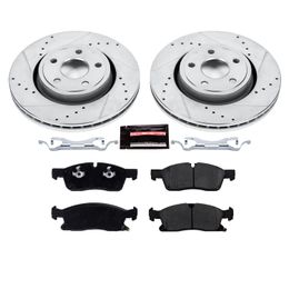 PWR-K7133, PowerStop Z23 Evolution Sport Brake Upgrade Kits for 2021-2024 DURANGO, 2016-2021 GRAND CHEROKEE, 2022 GRAND CHEROKEE WK - K7133 في الإمارات, دبي. Condition - new. Price 1,790 AED. Photo, seller contacts | AUTO.AE