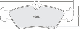 1006.10, PFC 1006.10 Brake pads Z-RATED MERCEDES-Benz Sprinter 200 & 300 Series في الإمارات, دبي. Condition - new. Price 710 AED. Photo, seller contacts | AUTO.AE