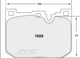1609.10, PFC 1609.10 1609 Front Brake Pads Z-RATED for BMW M2 (F87) / M3 (F80) / M4 (F82/F83) 2014-2020 في الإمارات, دبي. Condition - new. Price 1,560 AED. Photo, seller contacts | AUTO.AE