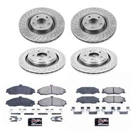 PWR-KOE4400, PowerStop Z17 Evolution Plus Stock Replacement Brake Kits for 2005-2013 CORVETTE, 2006-2009 XLR - KOE4400 in UAE, Dubai. Condition - new. Price 1,570 AED. Photo, seller contacts | AUTO.AE