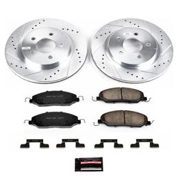 PWR-K1384, PowerStop Z23 Evolution Sport Brake Upgrade Kits for 2005-2011 MUSTANG - K1384 في الإمارات, دبي. Condition - new. Price 810 AED. Photo, seller contacts | AUTO.AE