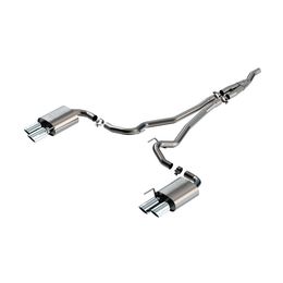 140982, BORLA 140982 Cat-Back Exhaust System 2.50" ATAK (4" Bright Chrome Tips) for FORD Mustang 2.3L EcoBoost 2024 in UAE, Dubai. Condition - new. Price 7,510 AED. Photo, seller contacts | AUTO.AE