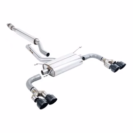 SSXTY162, MILLTEK SSXTY162 Secondary Cat-Back Exhaust, 2.5" (Cerakote Black Tips) for TOYOTA GR86 2.4L 2022- in UAE, Dubai. Condition - new. Price 10,280 AED. Photo, seller contacts | AUTO.AE