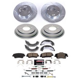 PWR-K15499DK, PowerStop Z23 Evolution Sport Disc and Drum Brake Upgrade Kits for 2017-2020 ELANTRA - K15499DK في الإمارات, دبي. Condition - new. Price 1,430 AED. Photo, seller contacts | AUTO.AE