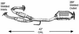 CTO-4437, Catco Federal/EPA Direct-Fit Catalytic Converters for 2003-2007 MURANO - 4437 в ОАЭ, Дубай. Состояние - новое. Цена 1 830 AED. Фото, контакты продавца | AUTO.AE