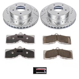 PWR-K2598-26, PowerStop Z26 Street Warrior Brake Upgrade Kits for 1965-1982 CORVETTE - K2598-26 в ОАЭ, Дубай. Состояние - новое. Цена 1 270 AED. Фото, контакты продавца | AUTO.AE