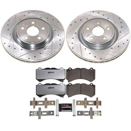 PWR-K8838-26, PowerStop Z26 Street Warrior Brake Upgrade Kits for 2021-2024 DURANGO, 2021 GRAND CHEROKEE - K8838-26 في الإمارات, دبي. Condition - new. Price 1,710 AED. Photo, seller contacts | AUTO.AE