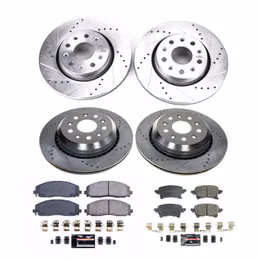 PWR-K8509, PowerStop Z23 Evolution Sport Brake Upgrade Kits for 2020-2023 GLADIATOR, 2021-2022 WRANGLER - K8509 في الإمارات, دبي. Condition - new. Price 2,650 AED. Photo, seller contacts | AUTO.AE