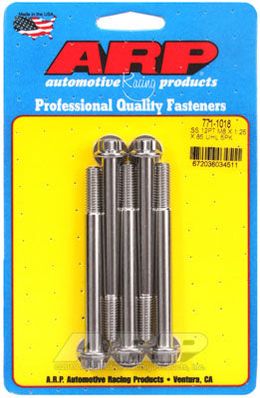 771-1018, ARP 771-1018 Metric Thread Bolt Kit M8 x 1.25 x 85 12pt SS bolts в ОАЭ, Дубай. Состояние - новое. Цена 270 AED. Фото, контакты продавца | AUTO.AE
