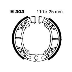 EBP-303, EBC Organic Brake Shoes 303 في الإمارات, دبي. Condition - new. Price 80 AED. Photo, seller contacts | AUTO.AE