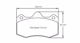 4345-RSL29, PAGID 4345-RSL29 Front brake pads RSL29 LOTUS EVORA (2009+) в ОАЭ, Дубай. Состояние - новое. Цена 1 600 AED. Фото, контакты продавца | AUTO.AE