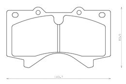 EP464SSS, ENDLESS EP464SSS Front brake pads TOYOTA LC200/LEXUS LX570 في الإمارات, دبي. Condition - new. Price 860 AED. Photo, seller contacts | AUTO.AE