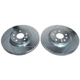 PWR-AR82202XPR, PowerStop Evolution Drilled and Slotted Rotors for 2020-2025 CORVETTE - AR82202XPR in UAE, Dubai. Condition - new. Price 1,070 AED. Photo, seller contacts | AUTO.AE