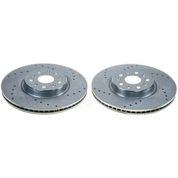 PWR-AR82203XPR, PowerStop Evolution Drilled and Slotted Rotors for 2020-2025 CORVETTE - AR82203XPR in UAE, Dubai. Condition - new. Price 1,290 AED. Photo, seller contacts | AUTO.AE