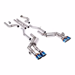 SSXCH108, MILLTEK SSXCH108 Cat-Back Exhaust, 2.76" (Blue Titanium GT-115 Tips) for CHEVROLET Camaro SS 6.2L 2016-2024 في الإمارات, دبي. Condition - new. Price 23,110 AED. Photo, seller contacts | AUTO.AE