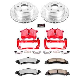 PWR-KC2046-36, PowerStop Z36 Truck and Tow Brake Upgrade Kits with Calipers KC2046-36 в ОАЭ, Дубай. Состояние - новое. Цена 2 660 AED. Фото, контакты продавца | AUTO.AE