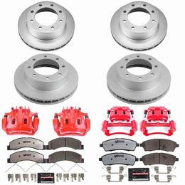 PWR-CPC1906A-36, PowerStop Z36 Truck and Tow Evolution GEOMET Coated Brake Upgrade Kits with Calipers for 2000-2004 F-350 SUPER DUTY, F-250 SUPER DUTY, 2000-2005 EXCURSION - CPC1906A-36 في الإمارات, دبي. Condition - new. Price 5,320 AED. Photo, seller contacts | AUTO.AE
