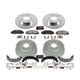 PWR-K15177DK, PowerStop Z23 Evolution Sport Disc and Drum Brake Upgrade Kits for 1997-2002 F-150 - K15177DK в ОАЭ, Дубай. Состояние - новое. Цена 2 090 AED. Фото, контакты продавца | AUTO.AE