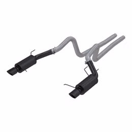 S7258BLK, MBRP S7258BLK Cat-Back 3" Armor BLK (Black-Coated Aluminized Steel / Dual) for FORD Shelby GT500 / Mustang GT 5.0L 2011-2012 في الإمارات, دبي. Condition - new. Price 5,090 AED. Photo, seller contacts | AUTO.AE