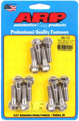 434-1102, ARP 434-1102 Header Bolt & Stud Kit for Chevrolet LS Gen III/IV. 3/8˝ wide flange. 1.181˝ UHL. ARP Stainless. hex in UAE, Dubai. Condition - new. Price 370 AED. Photo, seller contacts | AUTO.AE