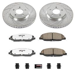 PWR-K1380-26, PowerStop Z26 Street Warrior Brake Upgrade Kits for 2005-2010 MUSTANG - K1380-26 في الإمارات, دبي. Condition - new. Price 1,370 AED. Photo, seller contacts | AUTO.AE