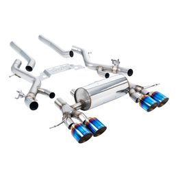 SSXBM1304, MILLTEK SSXBM1304 Secondary Cat-Back Exhaust, 3" (Blue Titanium GT-115 Trims) for BMW M2 (G87) Non-OPF/GPF في الإمارات, دبي. Condition - new. Price 22,250 AED. Photo, seller contacts | AUTO.AE