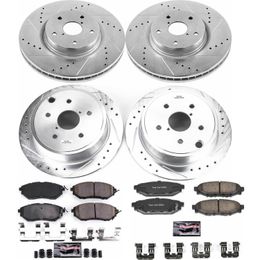 PWR-K6932, PowerStop Z23 Evolution Sport Brake Upgrade Kits for 2015-2021 WRX - K6932 in UAE, Dubai. Condition - new. Price 2,130 AED. Photo, seller contacts | AUTO.AE