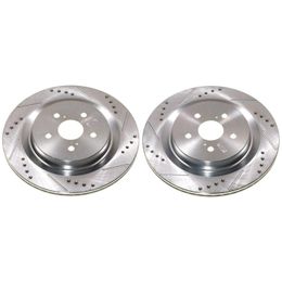PWR-JBR1910XPR, PowerStop Evolution Drilled and Slotted Rotors JBR1910XPR в ОАЭ, Дубай. Состояние - новое. Цена 560 AED. Фото, контакты продавца | AUTO.AE