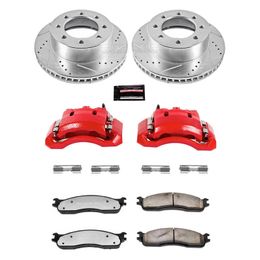 PWR-KC2203-36, PowerStop Z36 Truck and Tow Brake Upgrade Kits with Calipers for 2003-2008 RAM 3500, RAM 2500, 2006-2008 RAM 1500 - KC2203-36 в ОАЭ, Дубай. Состояние - новое. Цена 3 760 AED. Фото, контакты продавца | AUTO.AE