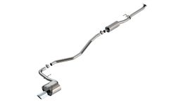 140941, BORLA 140941 Exhaust system Cat-Back S-Type 2.25" S RD RL AC R TIP 4.50" RD X 10.00" Bright chrome for HONDA Civic Sport 2024 في الإمارات, دبي. Condition - new. Price 5,180 AED. Photo, seller contacts | AUTO.AE