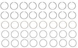 EGN-M42518020, Enginetech Piston Ring Sets M42518-020 in UAE, Dubai. Condition - new. Price 390 AED. Photo, seller contacts | AUTO.AE