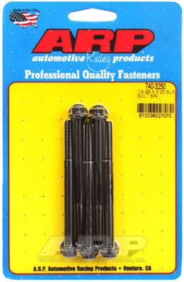740-3250, ARP 740-3250 SAE Bolt Kit 1/4-28 x 3.250 12pt black oxide bolts в ОАЭ, Дубай. Состояние - новое. Цена 200 AED. Фото, контакты продавца | AUTO.AE