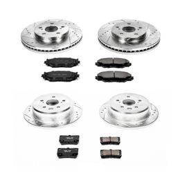 PWR-K2407, PowerStop Z23 Evolution Sport Brake Upgrade Kits for 2006-2013 IS250 - K2407 в ОАЭ, Дубай. Состояние - новое. Цена 1 620 AED. Фото, контакты продавца | AUTO.AE