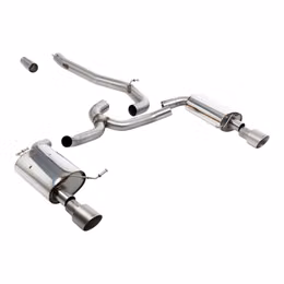 SSXVW749, MILLTEK SSXVW749 Cat-Back Exhaust, 3" (Titanium GT-100 Trims) for VW Golf Alltrack 1.8 (MK7) 2016-2021 in UAE, Dubai. Condition - new. Price 8,820 AED. Photo, seller contacts | AUTO.AE