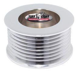 TFF-7610D, Tuff Stuff Performance Chrome Billet Steel Alternator Pulleys 7610D في الإمارات, دبي. Condition - new. Price ⁦110 AED⁩. Photo, seller contacts | AUTO.AE
