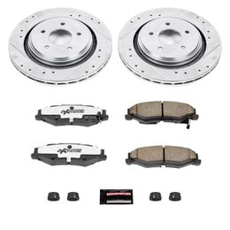 PWR-K5159-26, PowerStop Z26 Street Warrior Brake Upgrade Kits for 2005-2011 CORVETTE, 2006-2009 XLR - K5159-26 в ОАЭ, Дубай. Состояние - новое. Цена 1 400 AED. Фото, контакты продавца | AUTO.AE